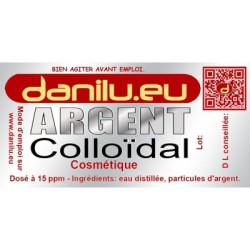 Vaporisateur d'argent colloïdal 15ppm- 100 ml