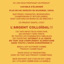 ARGENT COLLOÏDAL 15 PPM